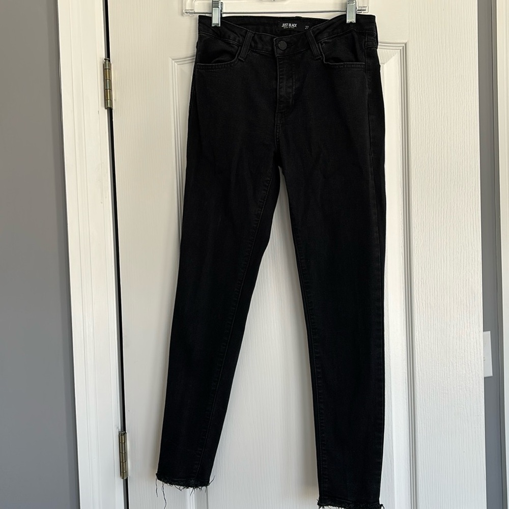 Just Black Denim black jeans